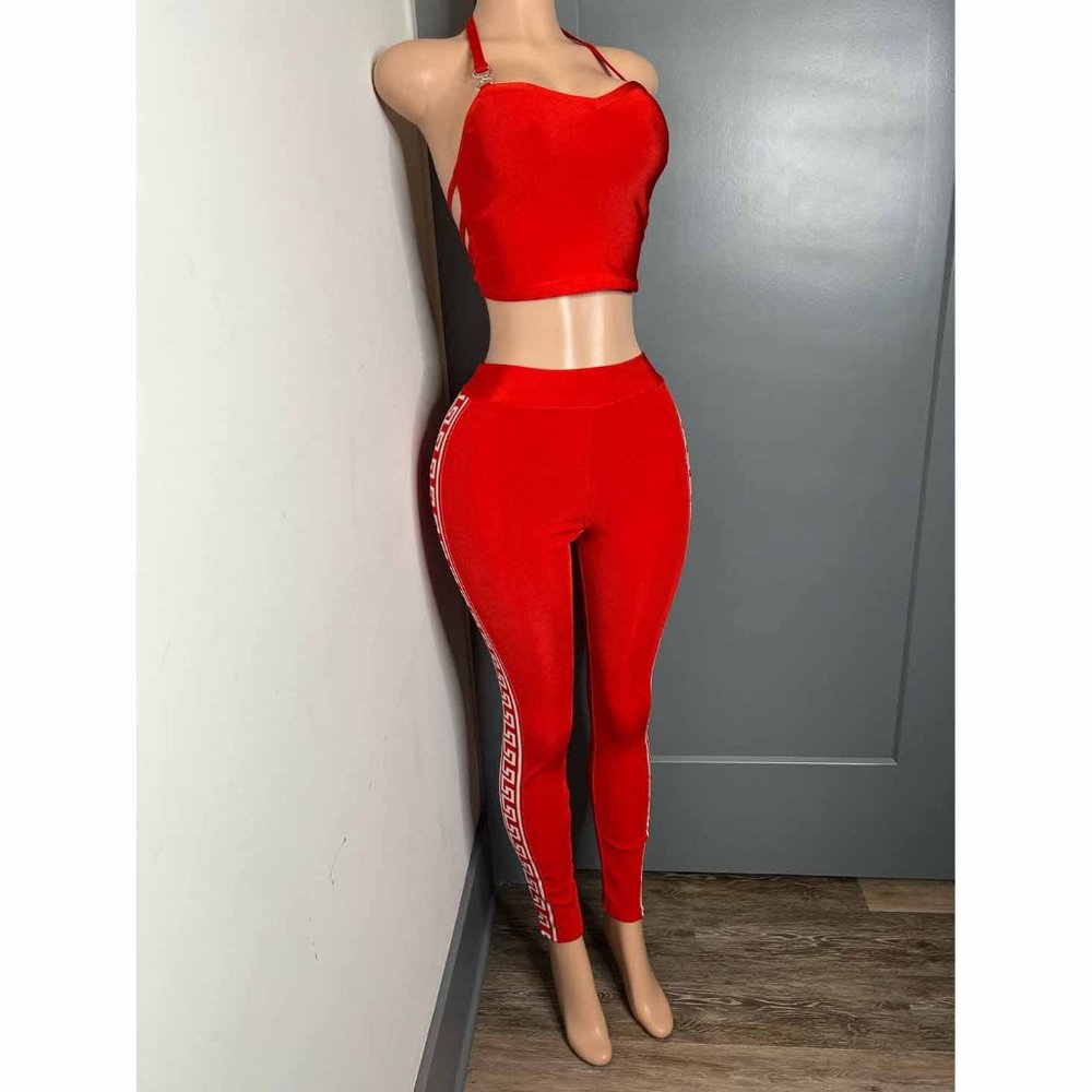 Red 2 Piece Bandage Set